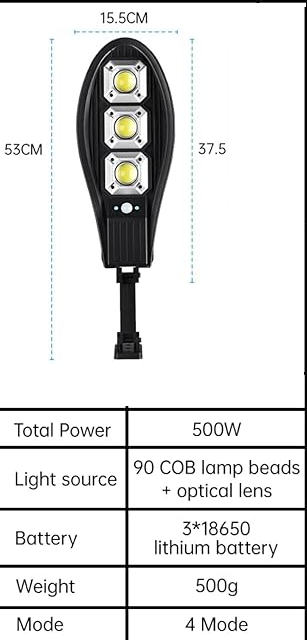 LAMPARA SOLAR RAQUETA